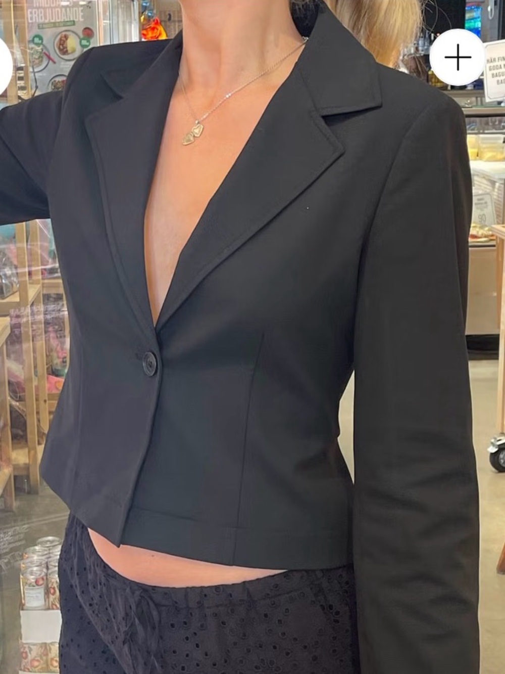 Djerf Avenue Day-to-day Black Blazer